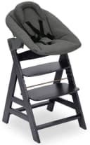 Hauck Hochstuhl Alpha Newborn Set Plus Anthrazit mit Aufsatz Bild 2
