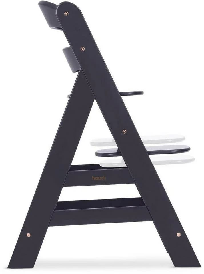 Hauck Hochstuhl Alpha Newborn Set Plus Anthrazit mit Aufsatz - Bild 5