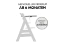 Hauck Hochstuhltablett Alpha Click Tray Schwarz Kunststoff Bild 5