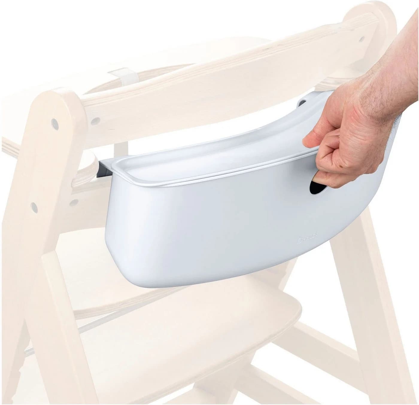 Hauck Aufbewahrungsbox Highchair Box S Weiß für Hochstühle - Bild 4
