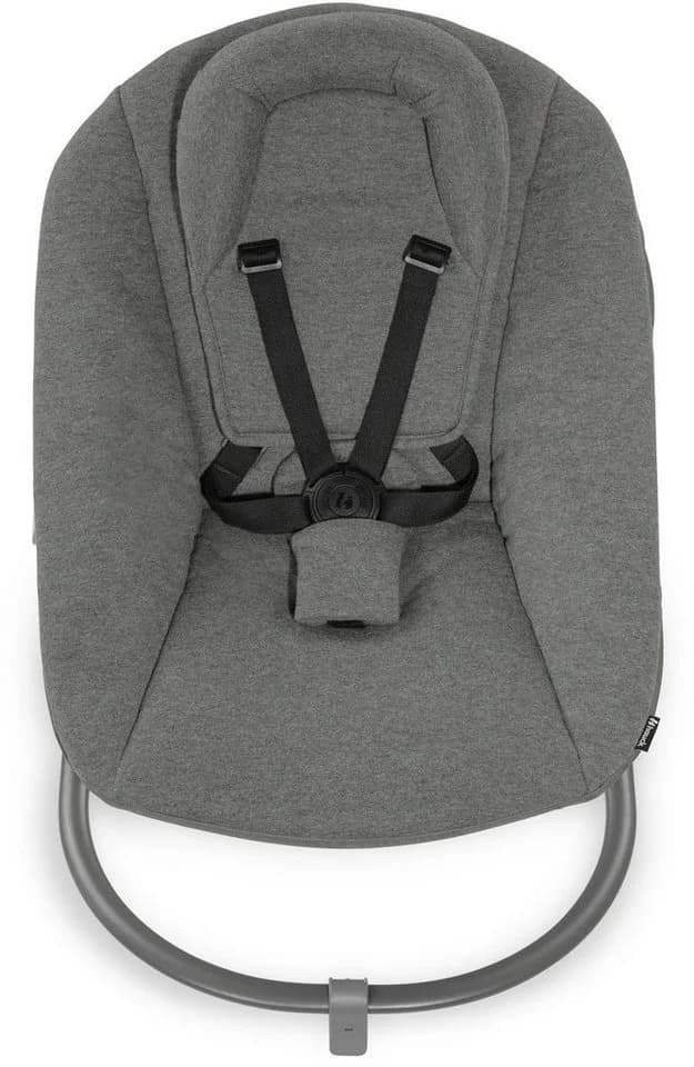 HAUCK Alpha Bouncer Premium Babywippe Dunkelgrau mit Wippgestell - Bild 2