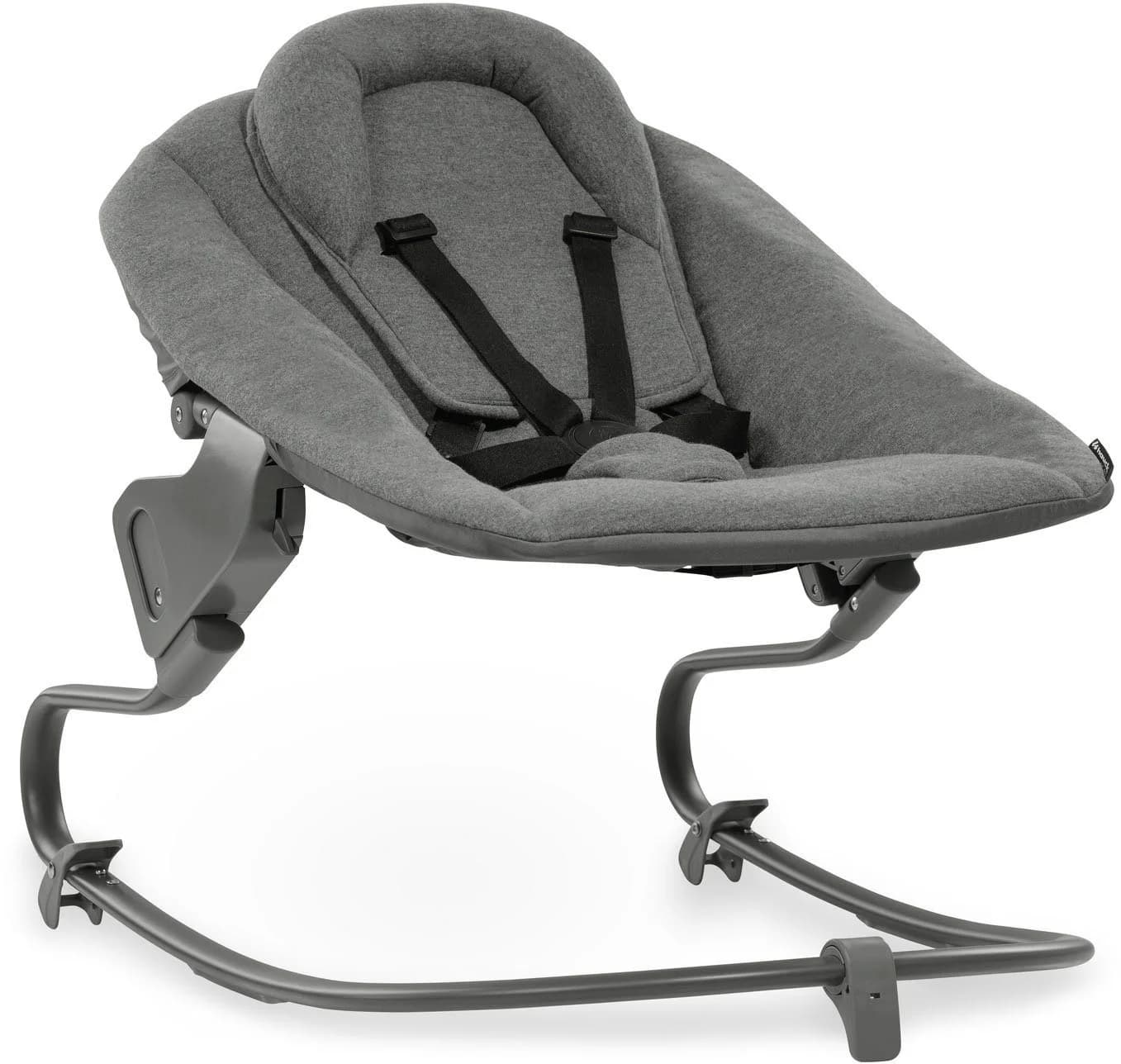 HAUCK Alpha Bouncer Premium Babywippe Dunkelgrau mit Wippgestell - Bild 4