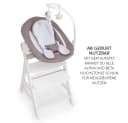 Hauck Hochstuhltablett Bouncer 2in1 Deluxe Sand mit Neugeborenenaufsatz Bild 5