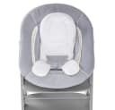 Hauck Hochstuhltablett Bouncer 2in1 Stretch Grey Babywippe Neugeborenenaufsatz Bild 5