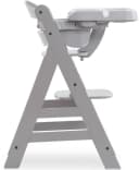 Hauck Hochstuhltablett Alpha Tray Grau Kunststoff 2-teilig Bild 5