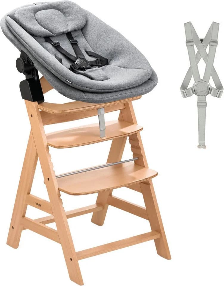 Hauck Hochstuhl Alpha+ Pro mit Newborn-Aufsatz - Bild 2