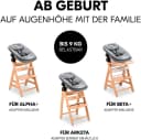 Hauck Babywippe Highchair Bouncer Dark Grey Melange 3-in-1 Bild 3
