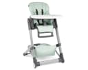 Hauck Hochstuhl Grow Up Mint - Falthochstuhl mit Liegefunktion & Rollen Bild 2
