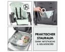 Hauck Hochstuhl Grow Up Mint - Falthochstuhl mit Liegefunktion & Rollen Bild 3