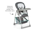 Hauck Sit'n Relax Hochstuhl Höhenverstellbar Babyliege Klappbar Bild 5