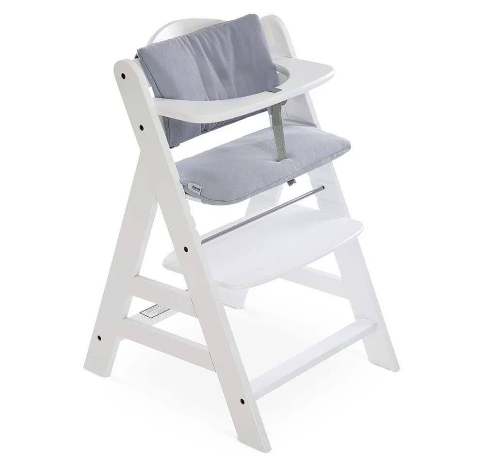 Hauck Kinder-Sitzauflage Deluxe Stretch Grey für Alpha+