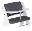 Hauck Hochstuhlauflage Deluxe Grau - 2 tlg. Sitzkissen Alpha Hochstuhl Bild 2