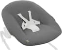 Hauck Baby Bouncer Cover Muslin Dark Grey, Schonbezug für Babywippe und Hochstuhlaufsätze Bild 2