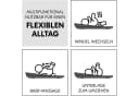 HAUCK Wickelauflage Change N Clean Grau Bild 4