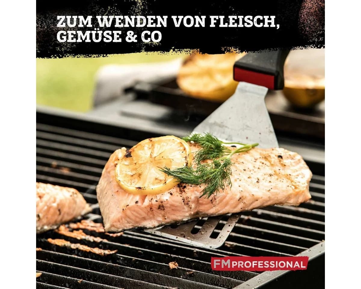 FMprofessional Grillwender Presist Edelstahl mit Kunststoffgriff - Bild 4