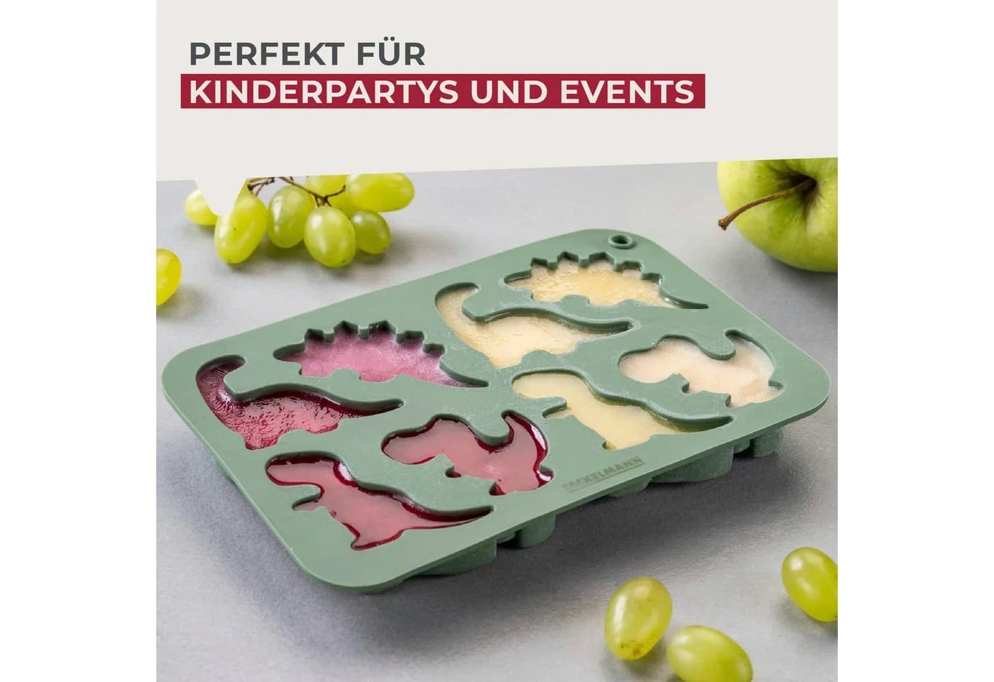 FACKELMANN Eiswürfelform Dino Silikon Dinosaurier - Bild 4