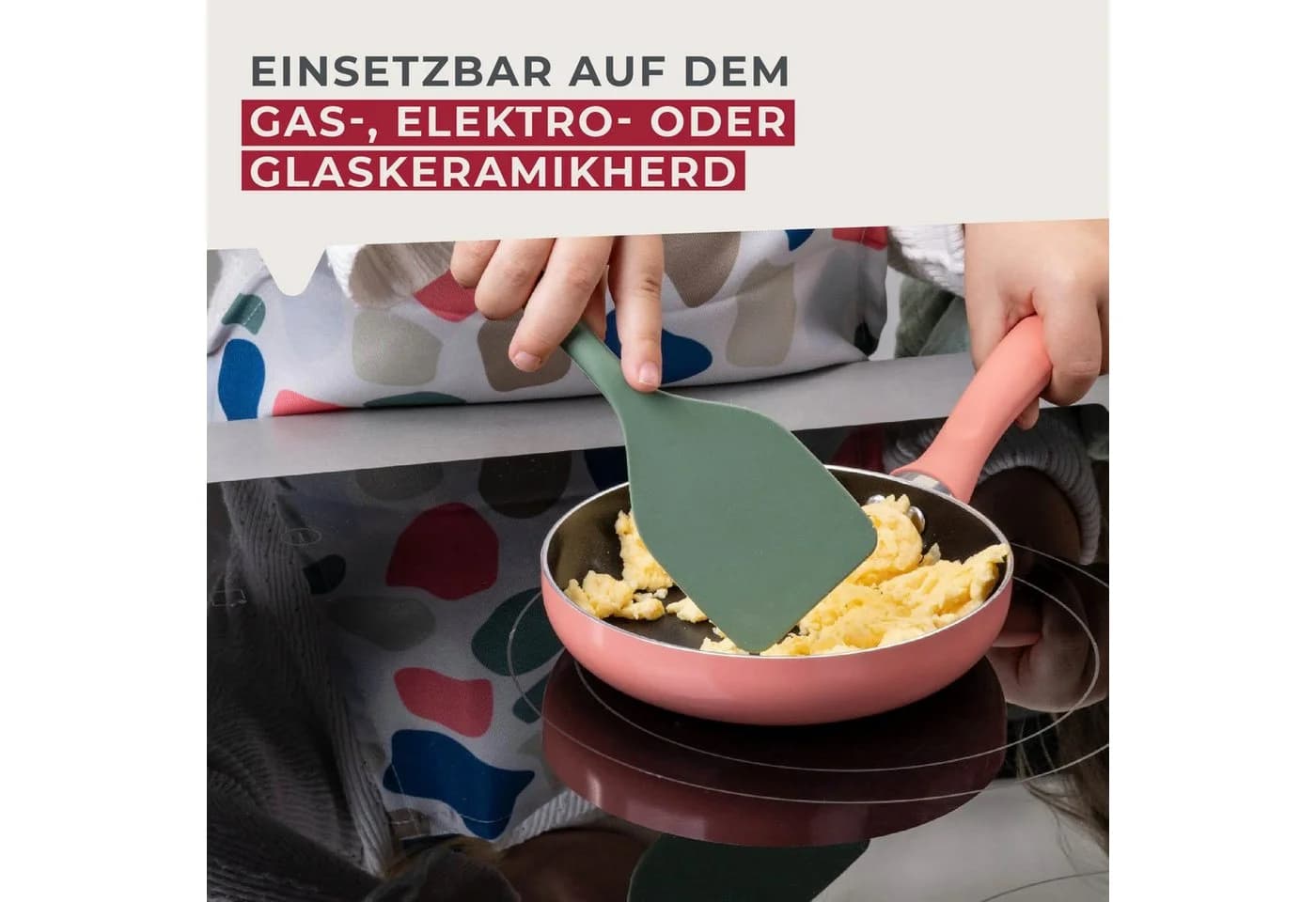 FACKELMANN Mini Pfanne Aluminium Rosa Ø14 cm - Bild 5
