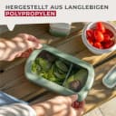 FACKELMANN Flexibox Aufbewahrungsbox 1000ml Grün Mikrowellengeeignet Bild 3