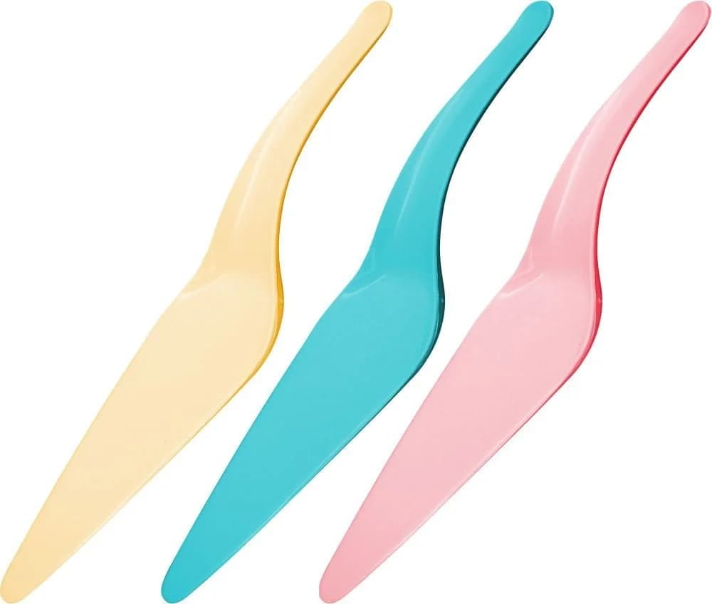 Zenker Tortenheber 23 cm Kunststoff Rosa Blau Creme