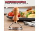 FACKELMANN Ravioliform Ravioli-Ausstecher Edelstahl Buche Bild 5