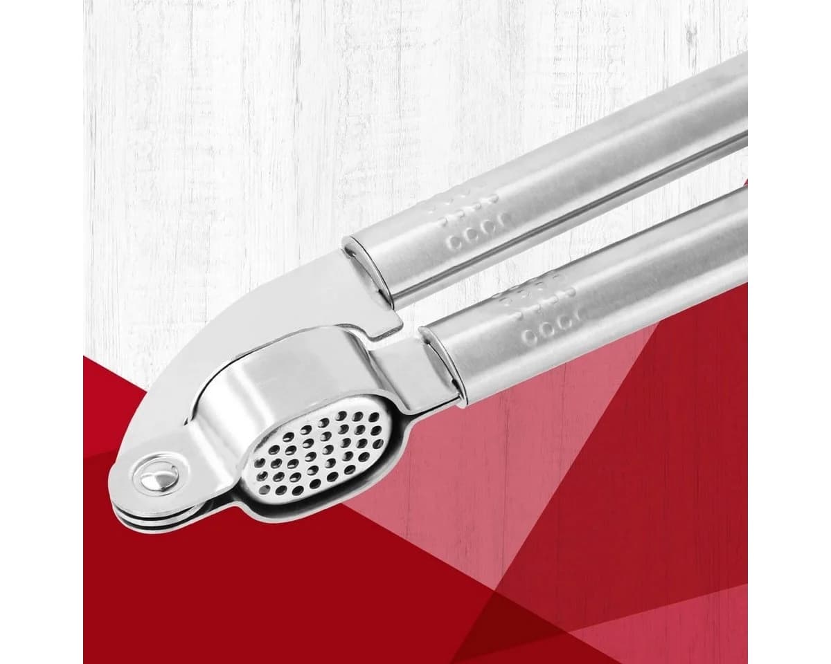 FACKELMANN Knoblauchpresse OVALGRIFF Silber