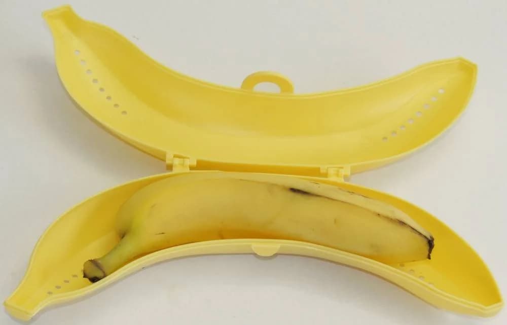FACKELMANN Bananentresor Aufbewahrungsbox Gelb Kunststoff - Bild 4