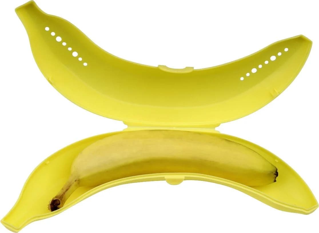 FACKELMANN Bananentresor Aufbewahrungsbox Gelb Kunststoff - Bild 5