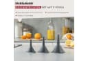 FACKELMANN Trichter-Set 3-teilig Grau Kunststoff Bild 4