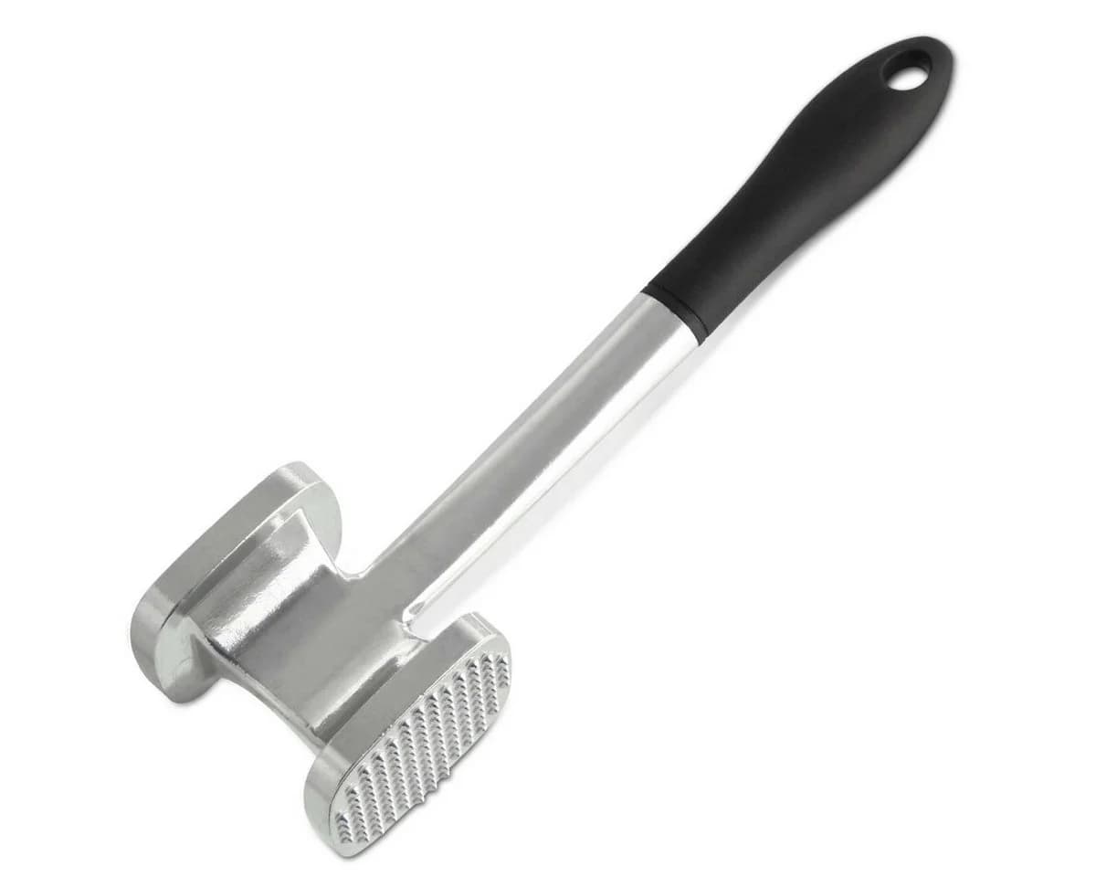 FACKELMANN Fleischklopfer Aluminium Doppelseitig Softgriff - Bild 2