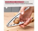 FACKELMANN Nussknacker verchromtes Zink Silber Premium Bild 3
