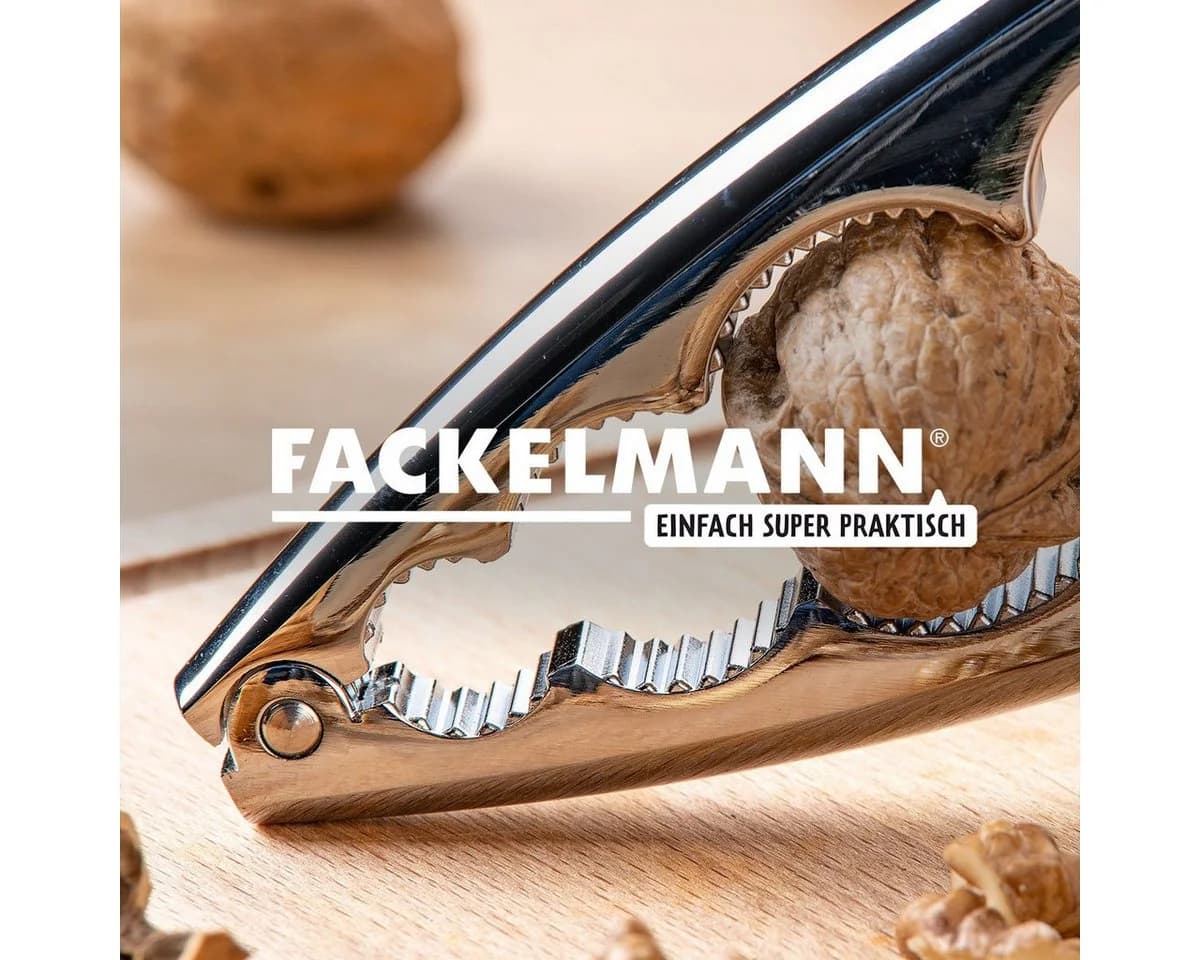 FACKELMANN Nussknacker verchromtes Zink Silber Premium - Bild 5