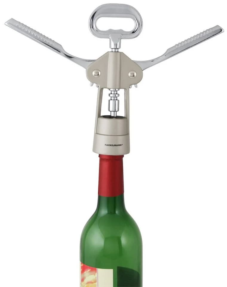 FACKELMANN Weinflaschenöffner Bar&Wine Beige Metall - Bild 3