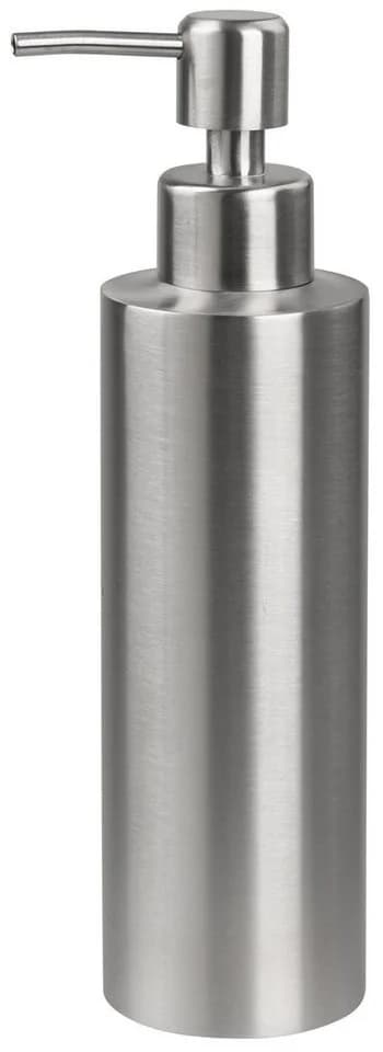 Fackelmann Seifenspender Edelstahl Silber Matt 350 ml - Bild 2