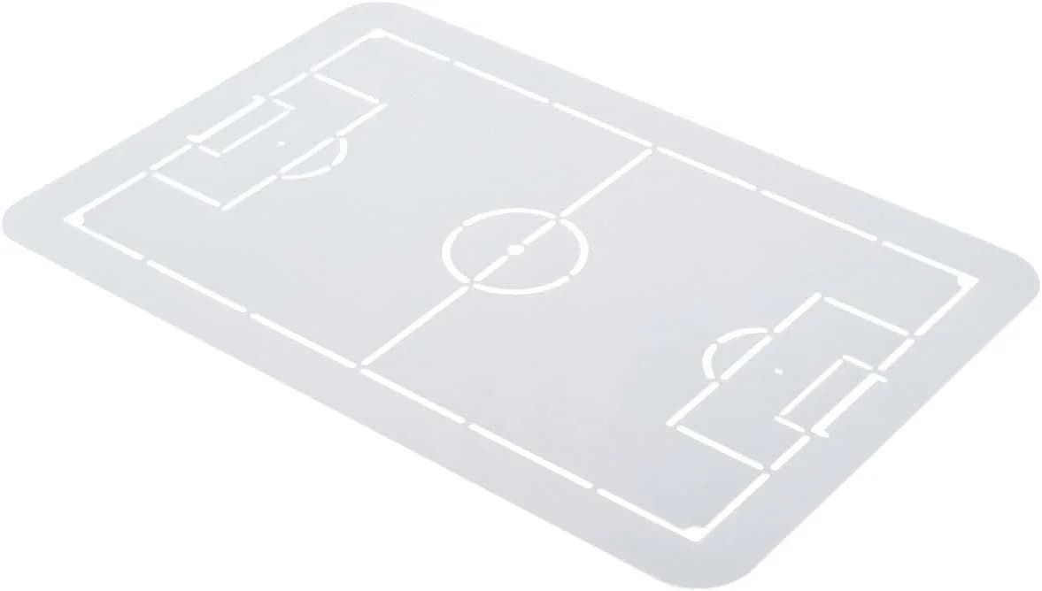 Zenker Backform Kuchenblech mit Fußballfeld-Schablone