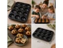 Zenker Fußball Muffinform 12er Antihaftbeschichtung Bild 2