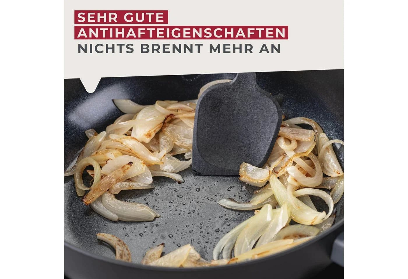 FACKELMANN Antihaft-Wokpfanne Karbonstahl Bambusgriff - Bild 3