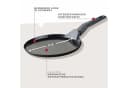 FACKELMANN Crêpepfanne 25cm Statement Schwarz Grau Keramik Antihaft Bild 2