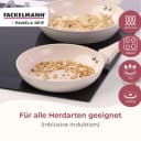 FACKELMANN Shell Hochraumpfanne Beige Antihaft-Pfanne Aluminium Bild 4