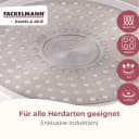 FACKELMANN Bratpfannen-Set 3-tlg. Beige/Gold Aluminium Keramik Bild 4