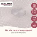 FACKELMANN Bratpfanne 24 cm Antihaft Gold-PVD Edelstahlgriff Bild 4