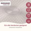 FACKELMANN Signature Kochtopf mit Deckel Pastell-Beige Gold Bild 4