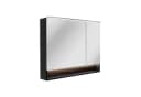 Eleganter Spiegelschrank aus Glas und Eiche Bild 2