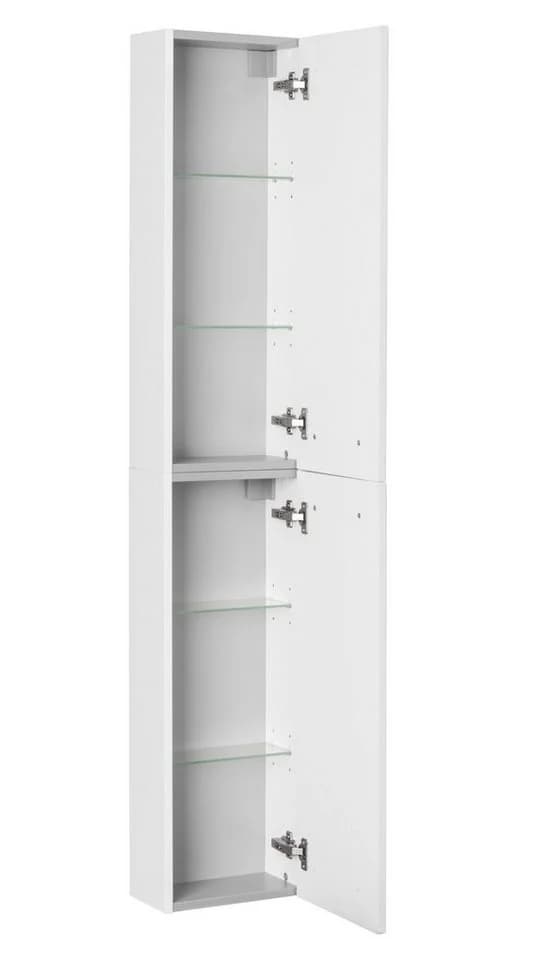 FACKELMANN Hochschrank SCENO slim Weiß Hochglanz Modern - Bild 3