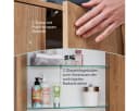 FACKELMANN Hängeschrank FINN Doppel-Hängeschrank Braun Ast-Eiche-Optik Bild 3