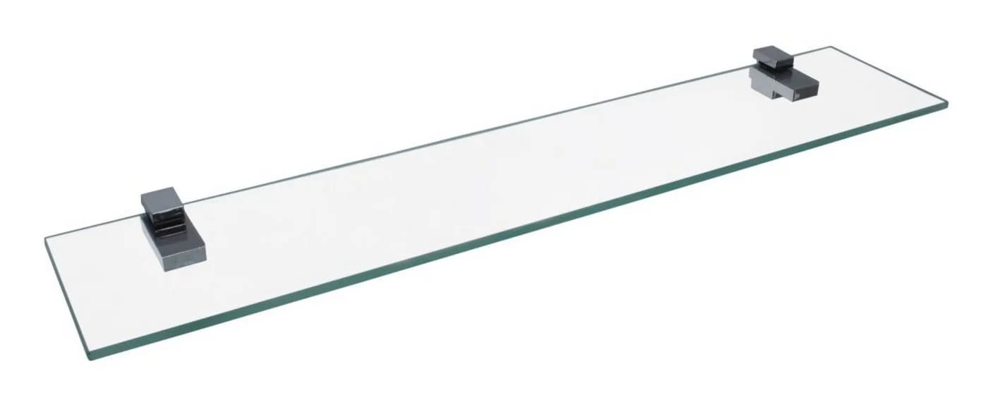 Fackelmann Glasablage 60 cm Silber Chrom - Bild 2