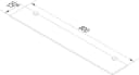 Fackelmann Glasablage 60 cm Silber Bild 4