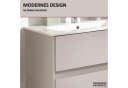 FACKELMANN Badmöbel-Set COMPACT LINE mit Keramikwaschbecken Grau Bild 1