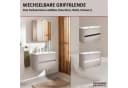 FACKELMANN Badmöbel-Set COMPACT LINE mit Keramikwaschbecken Grau Bild 4