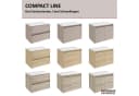 FACKELMANN Badmöbel-Set COMPACT LINE mit Keramikwaschbecken Grau Bild 5