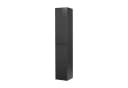 FACKELMANN Hochschrank LUNA Schwarz/Anthrazit mit Soft-Close Bild 2